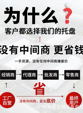 VUF工厂自制用镀锌圆角车托盘叉仓储物金属钢制铁流地台卡板