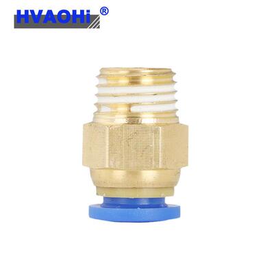 气动快速接头PC螺M纹直通4-M5/6-6/8-M958/10-M1012-12/1M6//20*1