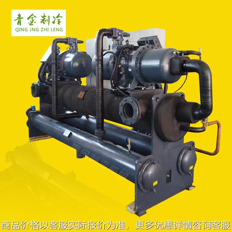 青岛工业注塑机水冷螺杆式冷水机 双机头速冷式冷水机140160