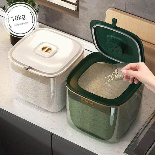 日本家用米桶防虫防潮密封食品级米缸米箱面粉高端储存罐大米收纳