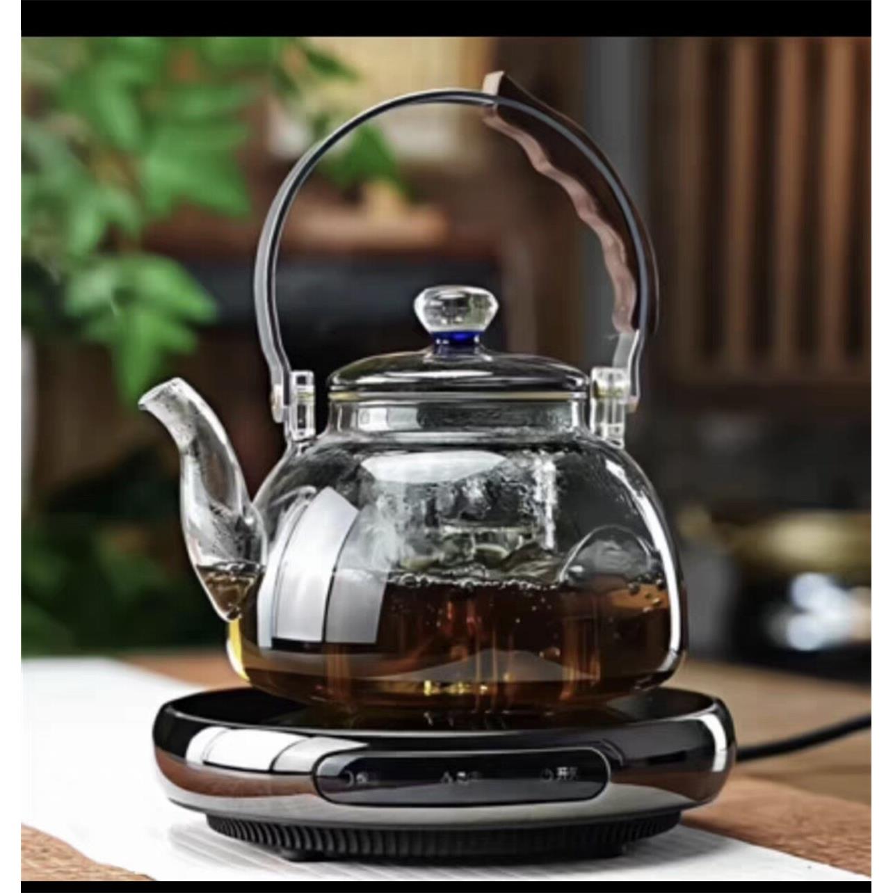 茗凤祥电陶炉X2新款1300W超薄电陶炉保温定时智能煮茶炉