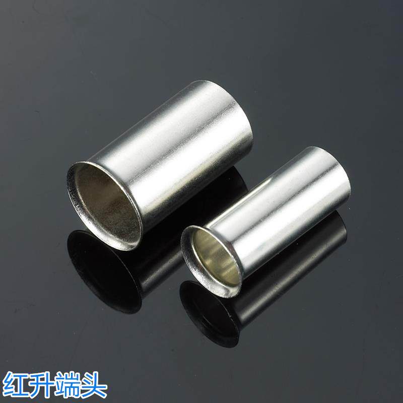 EN1010紫铜EN管2000只1包接线端子E型裸端子管形裸端子空心管