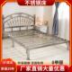 欧式 不锈钢床 1.5米1.8双人床公寓简约单人床加厚出租房床架子304