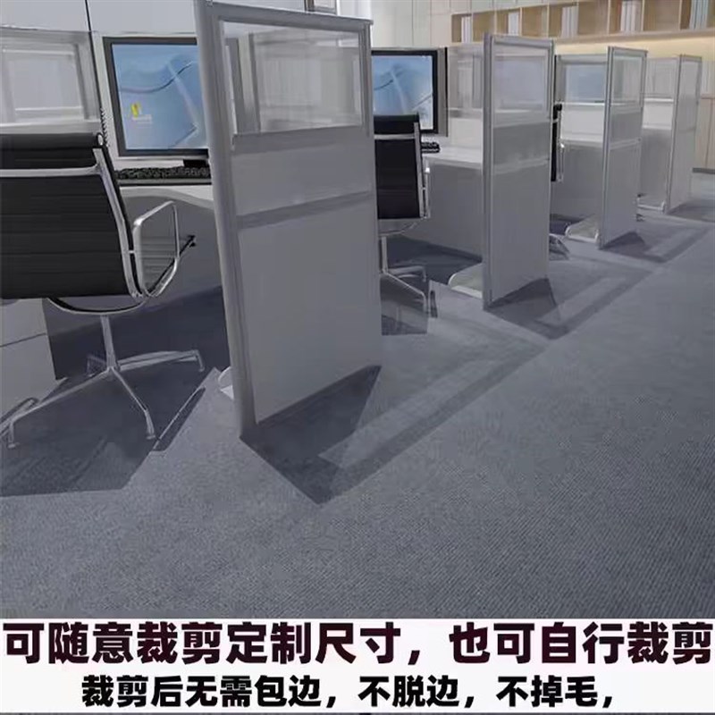 家用商用办公室地毯卧室房间摄影棚出租屋通N铺隔音地垫大面积全