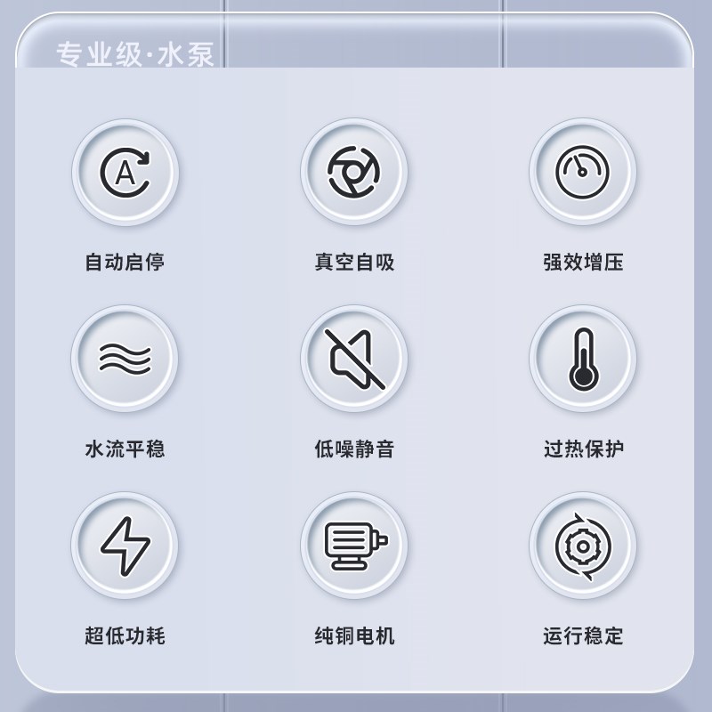 33款家用220jv增压隔膜泵高压力冲洗车机自吸抽水泵房车加压灌装