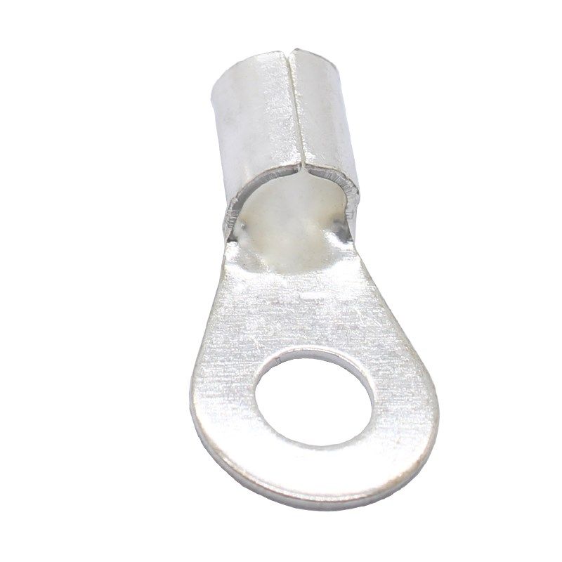 OT44/05m3/电源开口鼻黄铜镀银圆形预绝缘端头冷压接线连带端