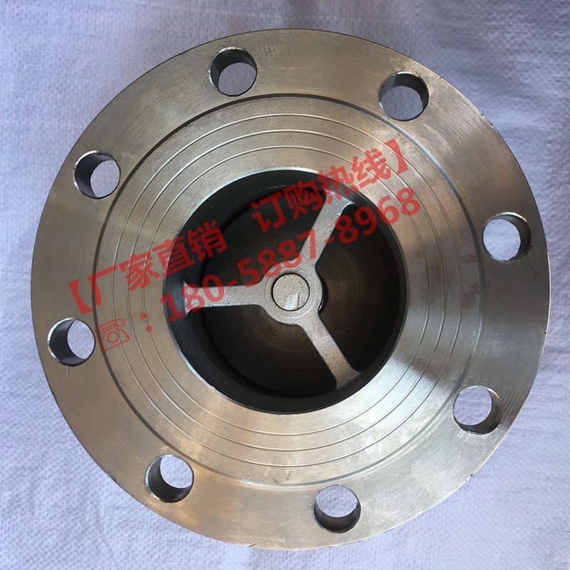 30431c6L不锈钢消声止回阀HC41X16P/RL立式静音止回逆止阀单向阀