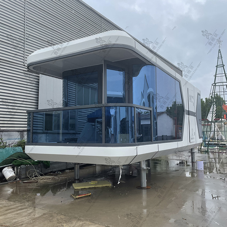 可出口网红集装箱民宿移动式房屋简易活动板房星空拍照露营酒店