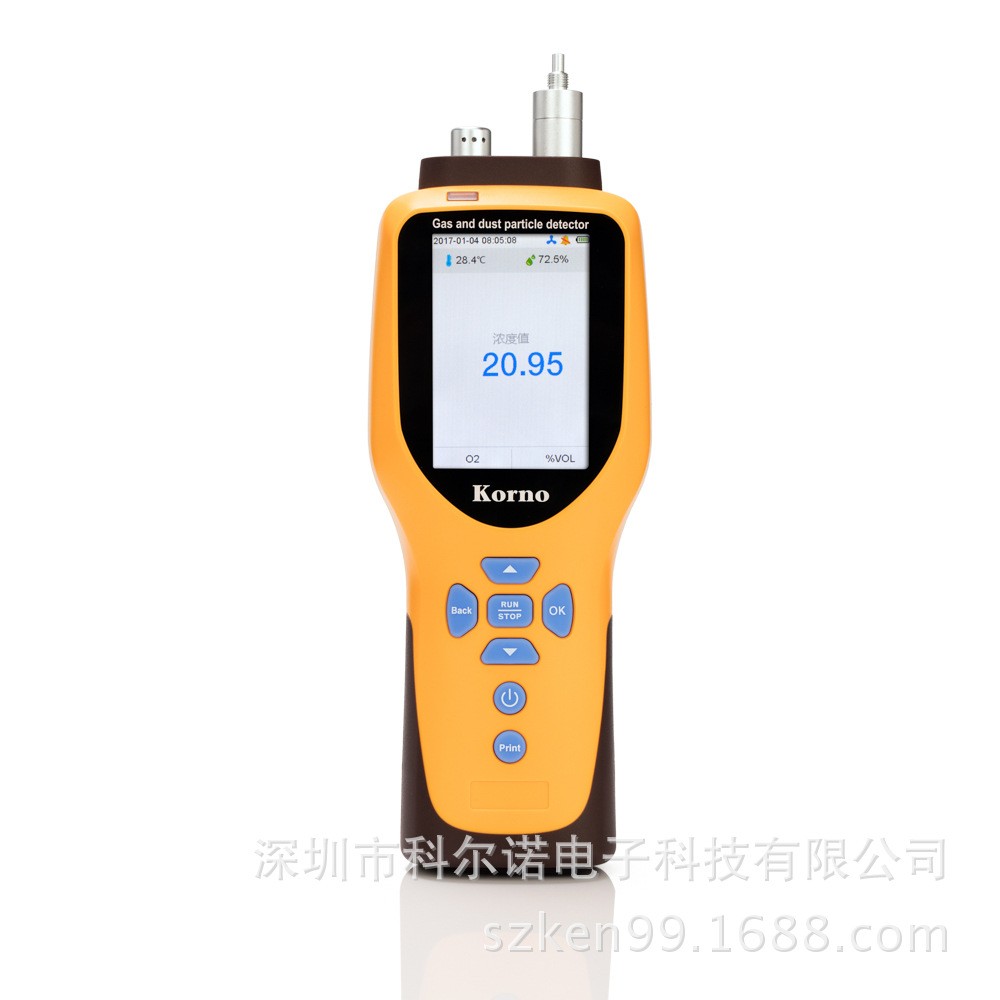 手持式四合一气体检测仪可燃氧气一氧化碳硫化氢GT-1000-K4