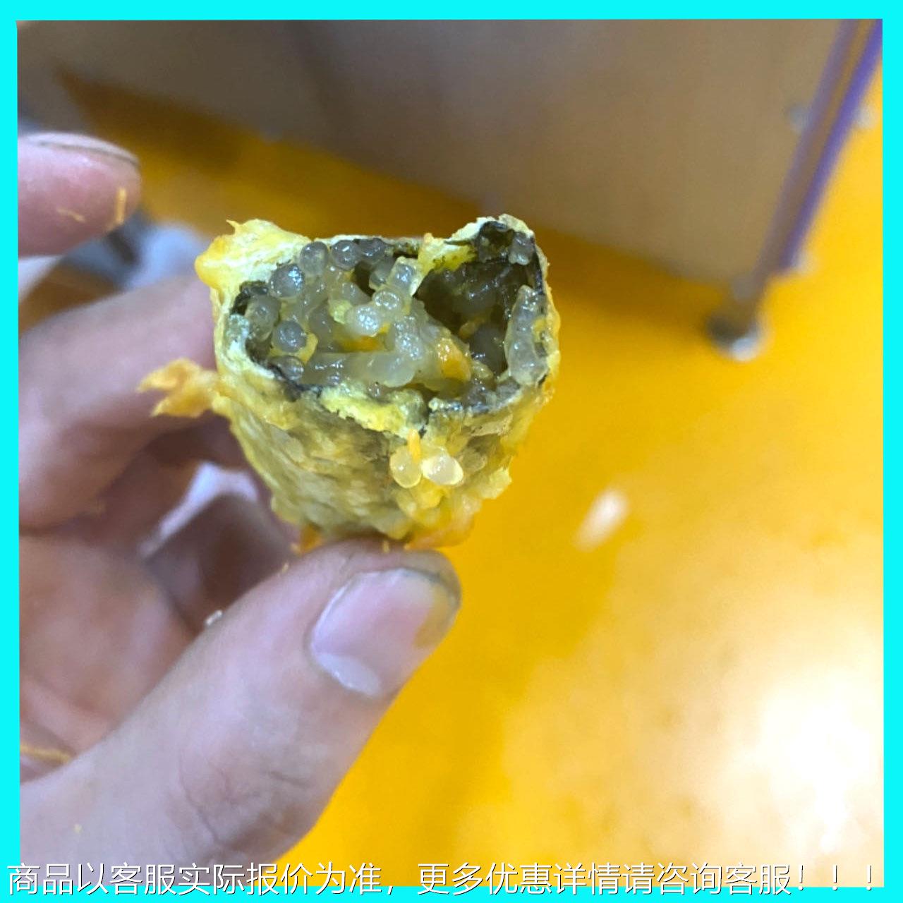 式海苔卷油炸线 春卷油炸机海635苔卷速自动 包馅日上浆油炸冻生