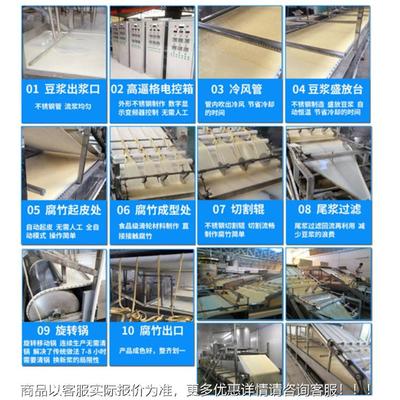 大机型腐竹BKH机生产线 竹油皮创业扶贫 自腐竹机 现货供动腐应