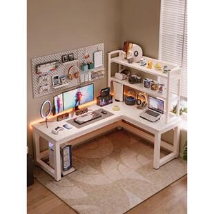 角桌学生卧室家庭电脑桌桌面l型学习桌写作桌角桌化妆桌