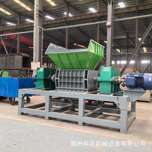 1200型金属双轴废家电撕碎机 电视机冰箱粉碎设备 固废垃圾撕碎机