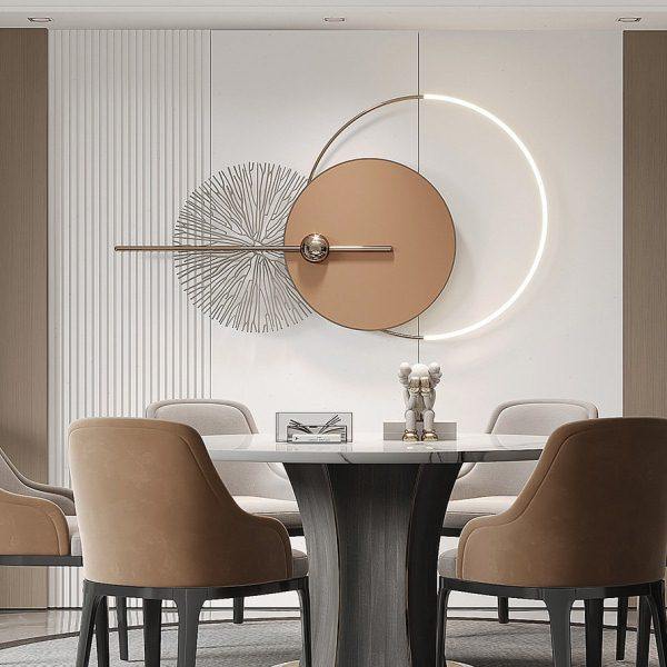 现代轻奢客厅墙面装饰品挂件背景墙带灯挂饰卧室床头墙上金属壁饰,家居饰品,壁饰,淘宝优惠券,粉丝福利购,淘宝优惠卷