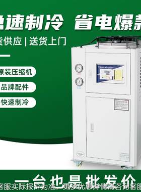 厂家供应P5风冷式冷水机LUD模具温冰水机食模具反应釜工品业冷降