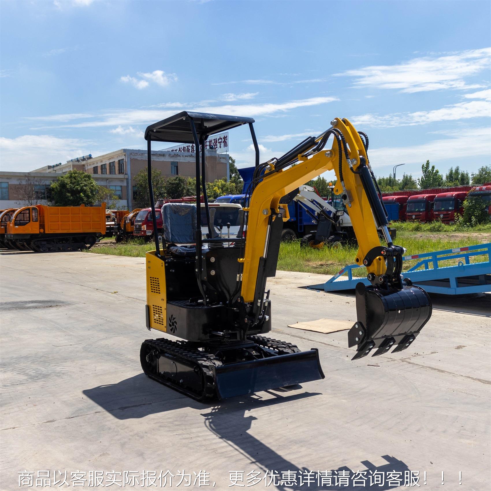 外贸多功能履带挖HT10BZ掘机 HT土10堤坝护坡填 多属家用具小机勾