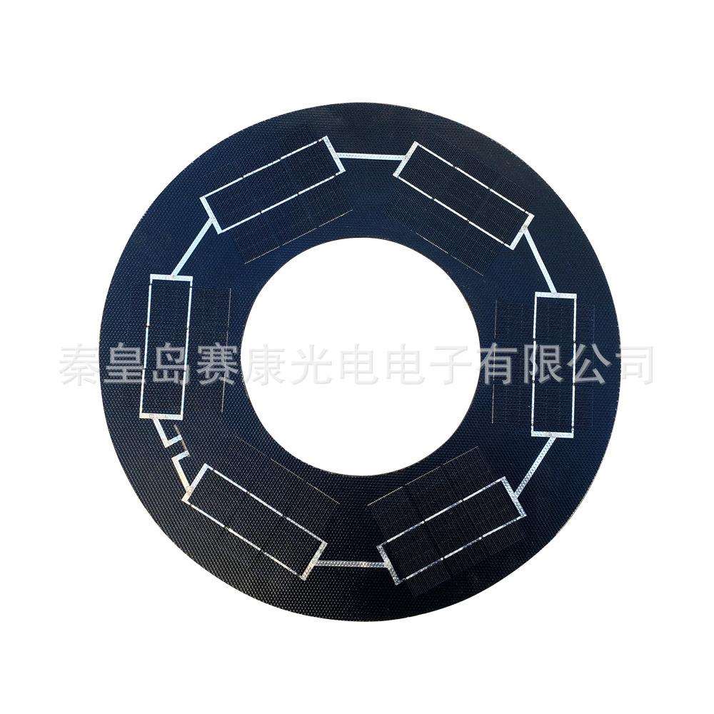 8W9V异形环形圆形组件太阳能板层压板厂家按需设计