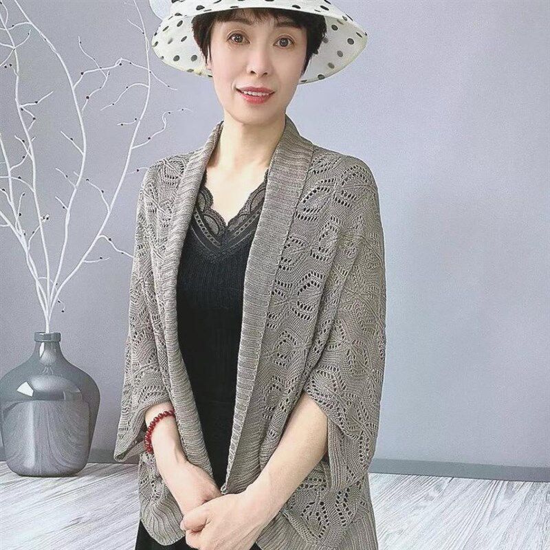 冰丝披肩披肩外搭女夏季针织薄款小F外套开衫旗袍外搭配裙子吊带