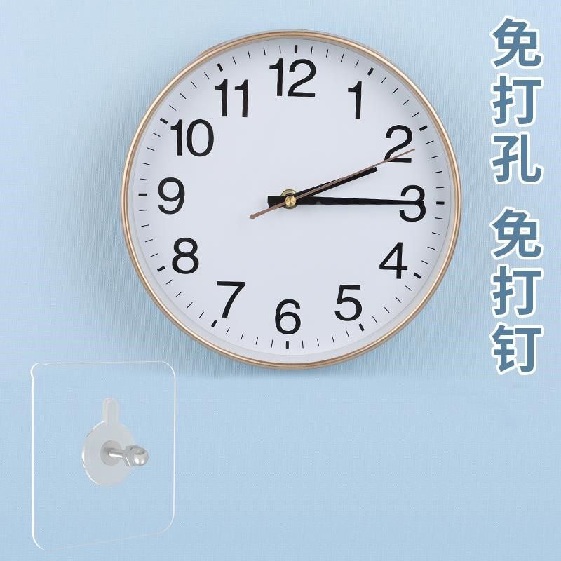 时钟相框墙上无痕粘钩墙面画框挂件遮丑壁饰免打孔墙壁挂装饰挂钩图片