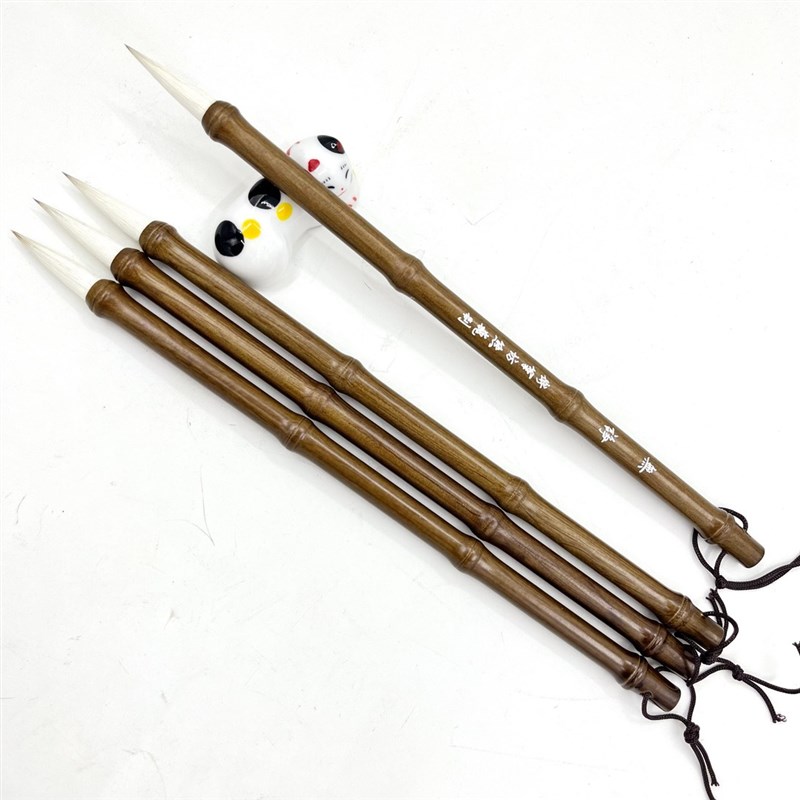 【衛笔坊】无诤毛笔 兼毫 细嫩光锋制作 狼羊兼毫中楷 柔弹