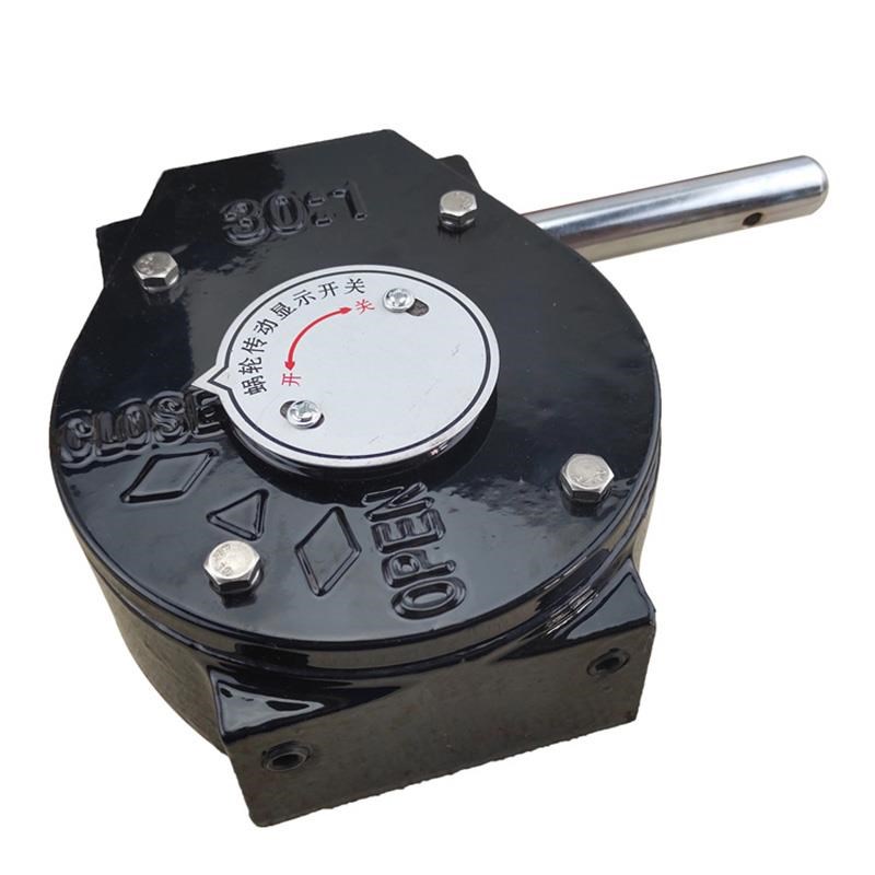 阀门蜗轮头手柄 蝶阀手动执行器 开E关变速涡轮头 变速箱配件订制