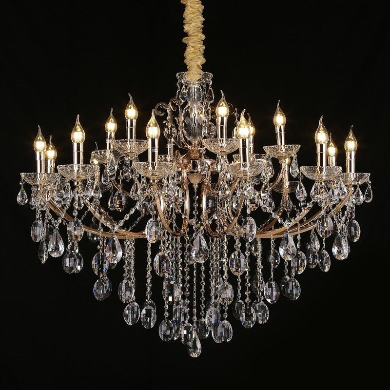 温馨浪漫精致现代轻奢法式风蜡烛水晶灯碟客厅卧室餐厅水晶吊灯,家装灯饰光源,客厅吊灯,淘宝优惠券,粉丝福利购,淘宝优惠卷