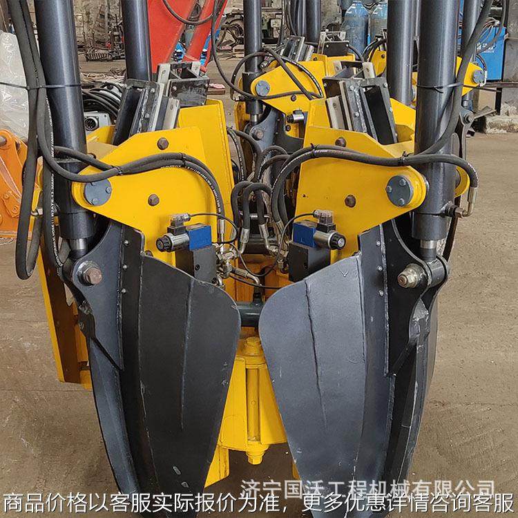 新疆林木用起树机 挖掘机改装挖树机图片 移栽机挖树机安装厂家