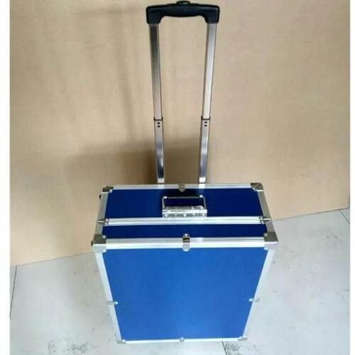 厂家直供江苏泰州拉杆航空铝箱蓝色黄色红色防震防摔