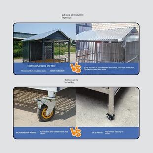 狗别墅防风宠物庭院特大型家用狗笼四季通用大型狗舍