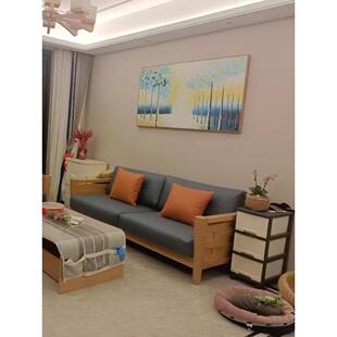 常州门到门测量麻、棉、麻全包面料沙发套装修定制定做沙发套