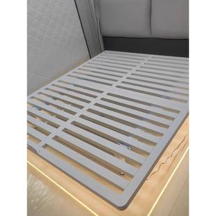 铁艺悬浮床架无床头双人悬浮床钢架排骨架主卧铁艺1.8米2米卧室床