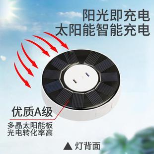 太阳能小夜灯人体感应充电户外庭院阳台楼梯过道家用室内照明壁灯