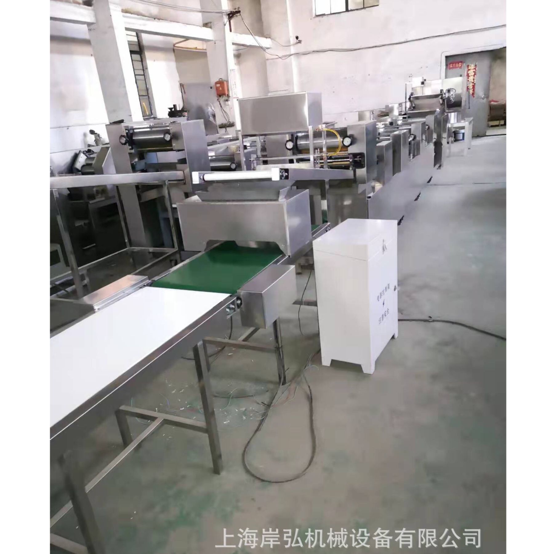 上海岸弘压面机 大型面条机  智能面条皮子机 一机多用