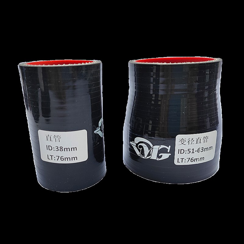 汽车改装直通大转小变径硅胶管耐C高温涡轮管进气空滤连接接驳管