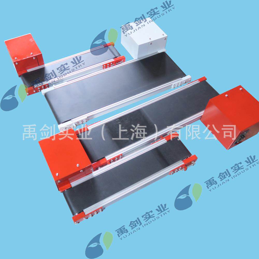 订做小型皮带传输机皮带机皮带输送机防静电铝型材皮带输送线