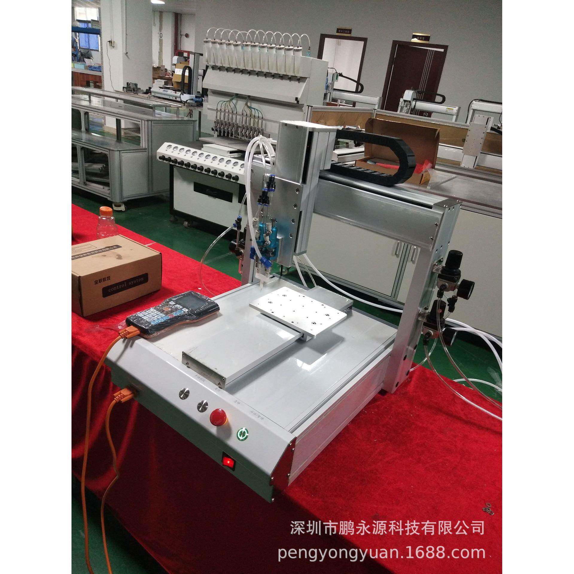 1：1胶水混合点胶机电子底部填充元器件封装手机外壳边框点胶机