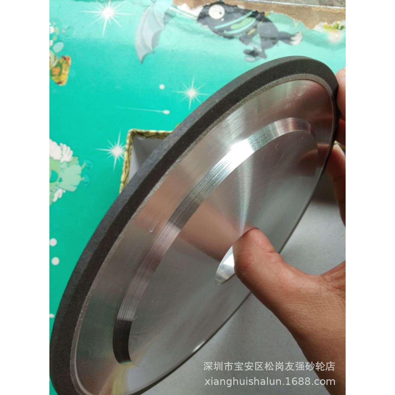 供应镜面抛光树脂金刚石砂轮规格150*4/5*31.75*6 600# - 5000#