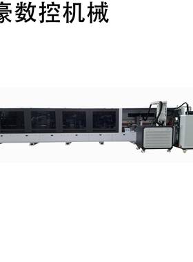 HM-497ZX-PURS（镭射款）高速全自动封边钻孔一体机