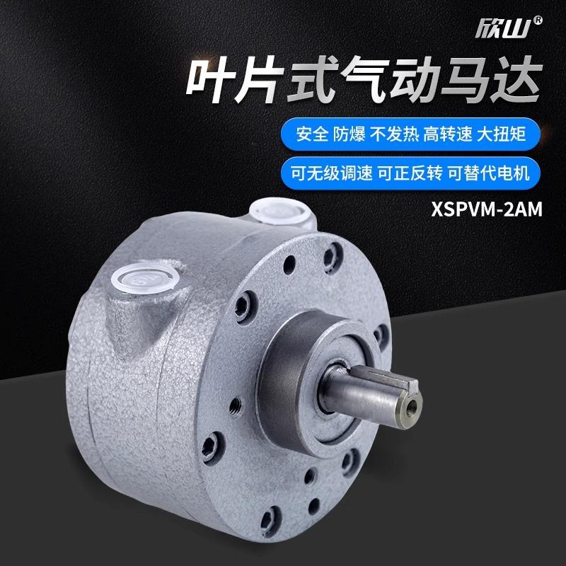 XSPVM-2AM叶片式气动马达高速大功率防爆正反可调速配减速机