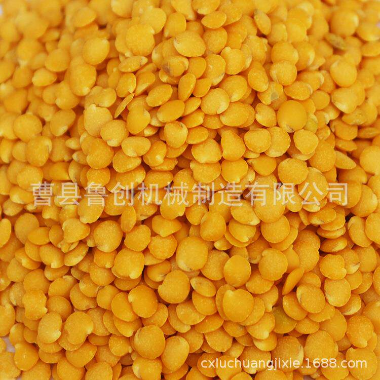 小扁豆脱皮机 碾磨工艺兵豆鸡眼豆去皮设备 滨豆整粒扒皮机