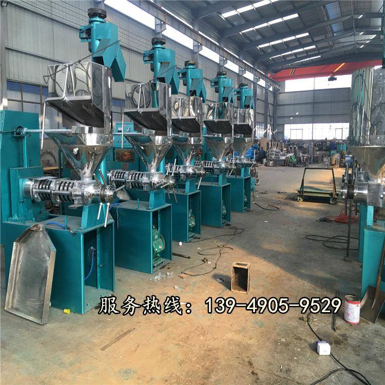 供应多功能100型螺旋榨油机 韩式液压全自动油坊用榨油机
