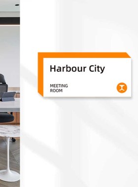 创意门牌简约外企办公室门牌部门房间标识牌定制经理室亚克力牌子