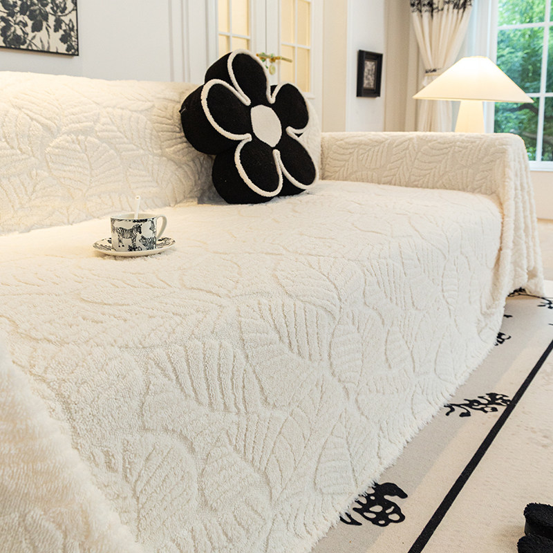 防猫抓毛绒沙发巾全包2024新款冬季加厚沙发套罩简约现代沙发盖布,居家布艺,沙发套,淘宝优惠券,粉丝福利购,淘宝优惠卷