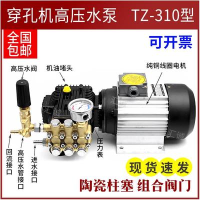 穿孔机高压水泵TZ-310型金马宝玛打孔机高压水泵一体机细孔放电机