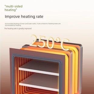 力辰一体式真空干燥箱电热恒温烘箱烘干机烤箱小型实验室干燥箱