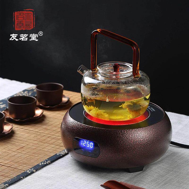 有名堂电陶瓷炉茶炉家用沸水茶小茶锅玻璃锅铁锅银锅电磁炉