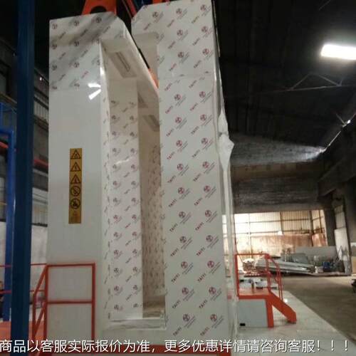 pp板大旋风粉房不锈喷粉室 三明结SS63构塑料粉房 喷钢涂生产流水