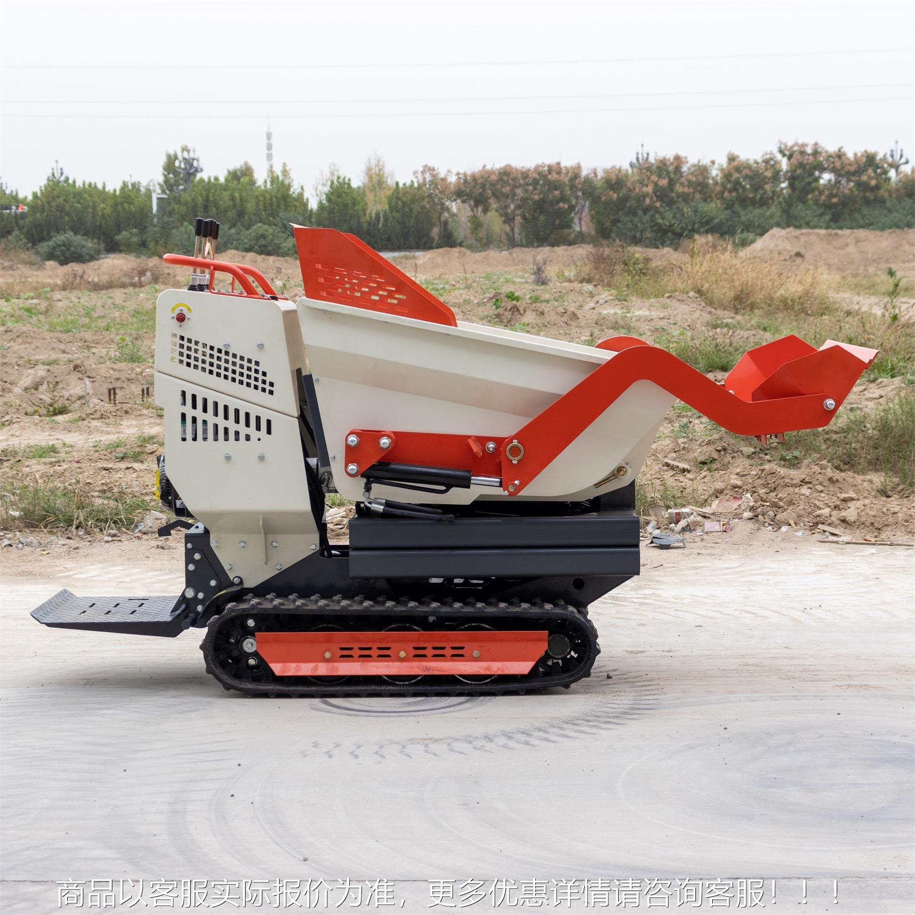 外贸口Tip-p dump truck 矿山运装卸u运输 履带485出可升降自搬卸