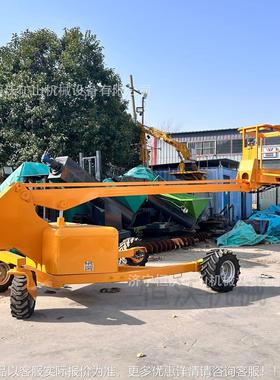 轮AQG式搬遥控果园采摘 农场全动采摘自升降平台 高空履带式运机