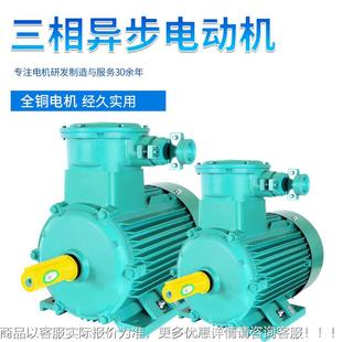大 速定制YB3系列用隔爆型三相异步电动机X机械电YBX3机矿用防爆
